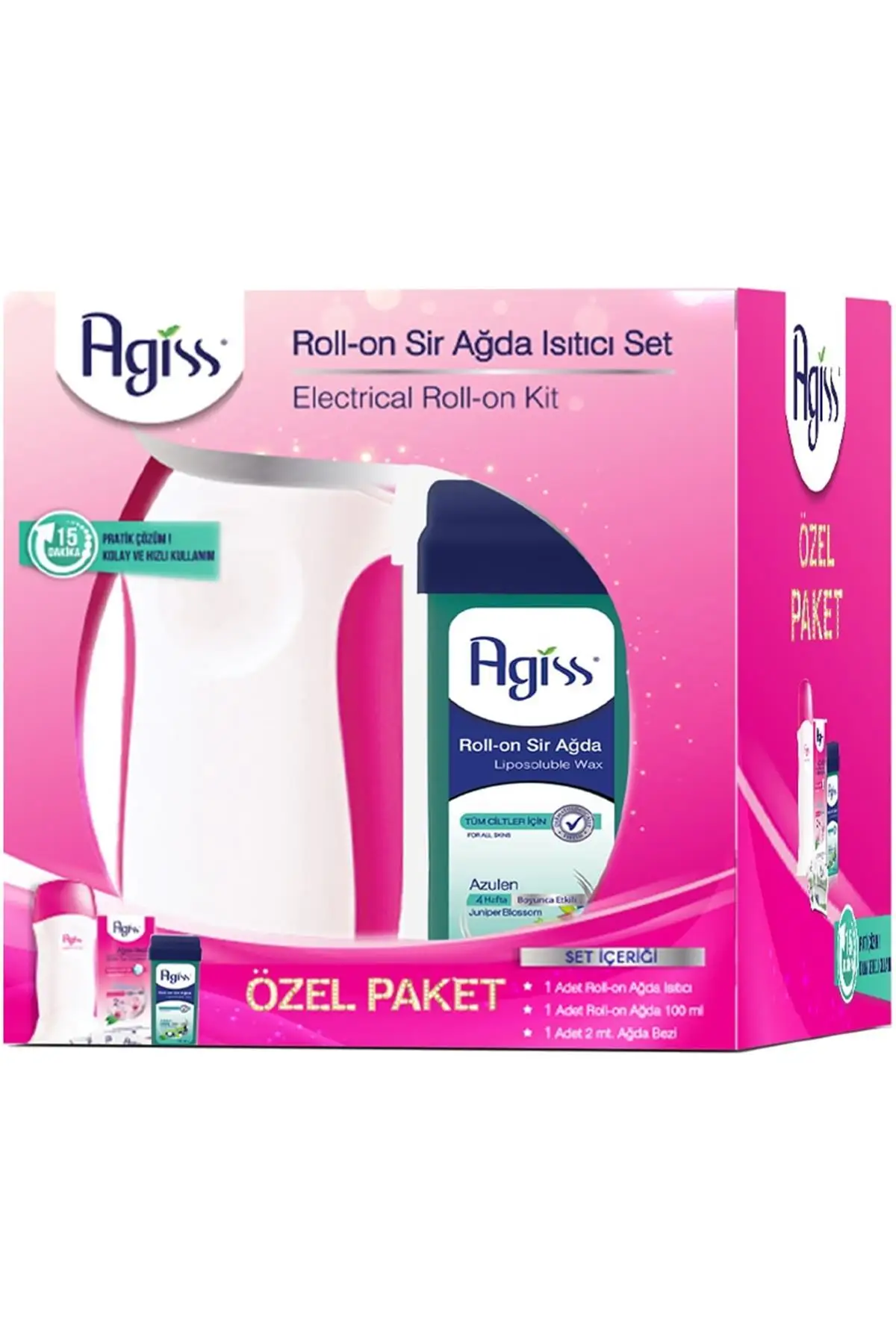 

Brand: BRCTOPTAN Roll-On Depilation Isıtıcılı Practical Set Category: Waxing