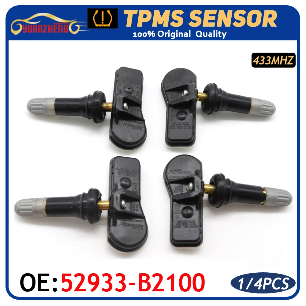 

Автомобильный датчик давления в шинах TPMS 52933-B2100 для Kia Soul Sedona Hyundai I10 [IA] 2014-2020 для ix25 Hyundai Creta 2019 433 МГц