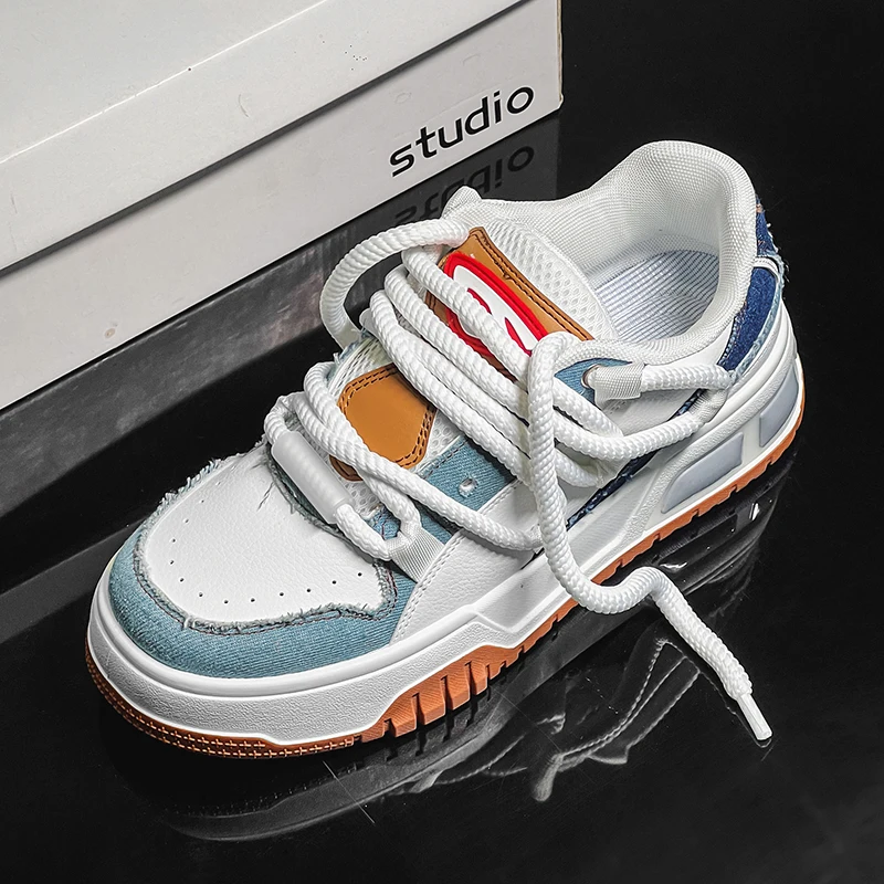 

Men's Casual Shoes Luxury Vulcanized Sports Tennis Sneakers For Men Trends 2023 Footwear Trainers Driving Fashion Outdoor Shoes