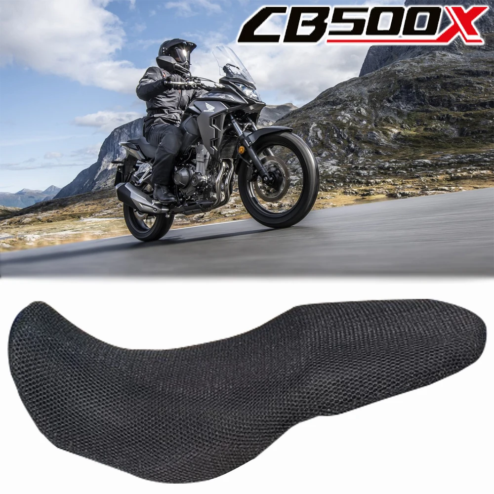 CB500X Motorcycle Accessories For Honda CB500X CB500 X 3D mesh elasticity Protecting Cushion Seat Cover ​Nylon Fabric Saddle S images - 6