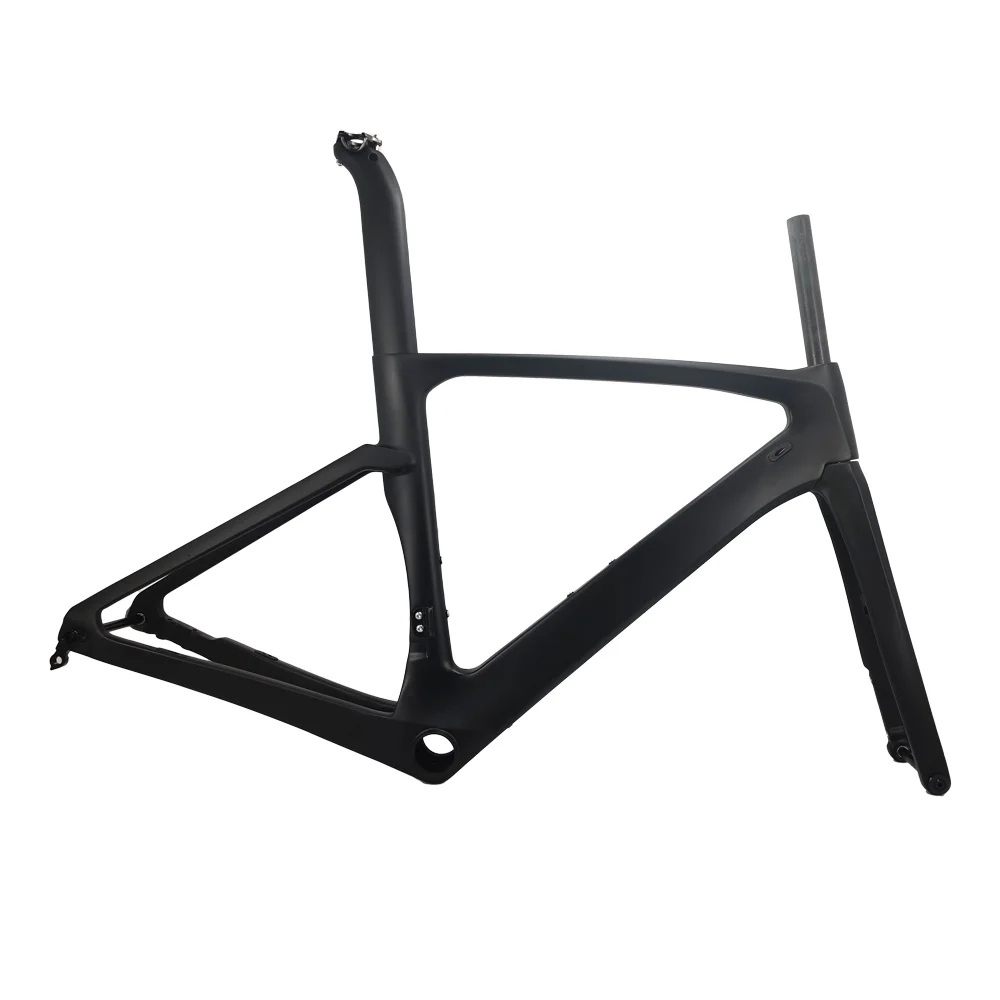 Carbon Frame Aero Road Bike Frame 700*23C BB386 Flat Mount Disc Brake Bicycle Frame 142*12mm
