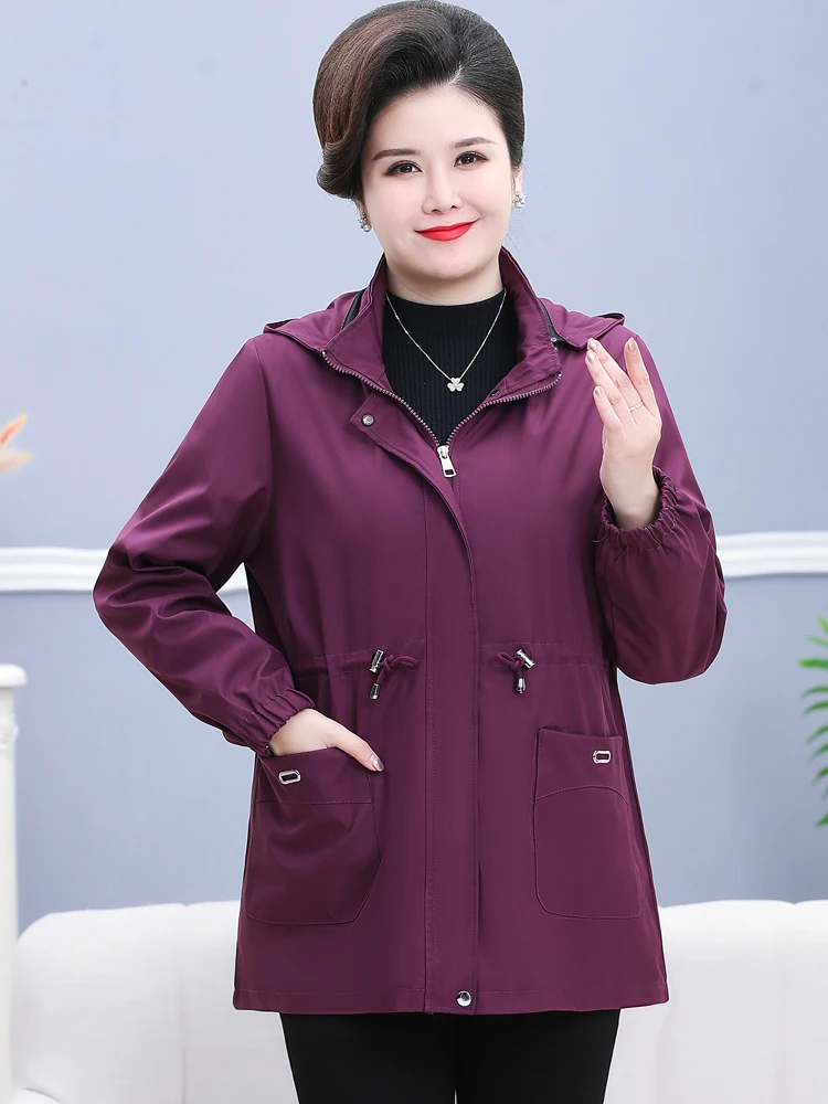 Тренч Fat Mom Special Body plus Size 00 кг Очень большой женский одежда среднего и пожилого