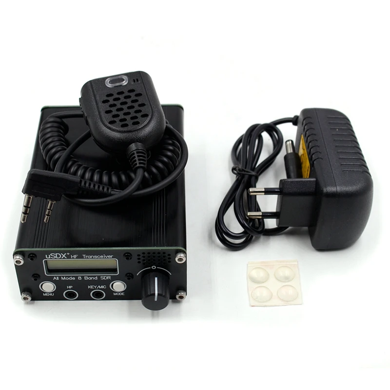 

USDR USDX + Plus V2 10/15/17/20/30/40/60/80M 8-полосный SDR все режимы HF SSB QRP трансивер + аккумулятор 4000 мАч