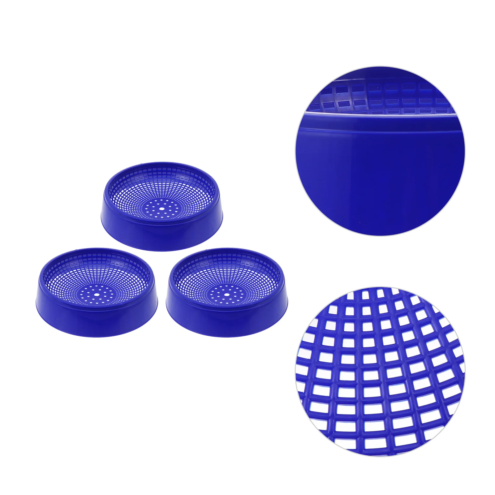 

3 Pcs Pigeon Coop Window Bird Houses Bird Nests Cages Container Rattan Bird House Plastic Bird Feeder Dish
