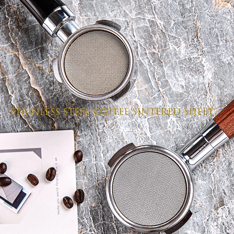 

51mm Reusable Coffee Filter Screen Heat Resistant Mesh Portafilter Barista Coffee Making Puck Screen for Espresso Machine