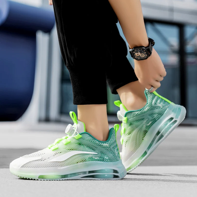 Новинка лета 2024 дышащая сетчатая Мужская модная обувь и повседневная спортивная