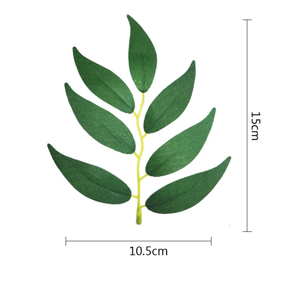 

For Home Wedding Party Etc. Decoration Brand New Elegant High Quality Artificial Leaf Willow Leaves Craft Decoration