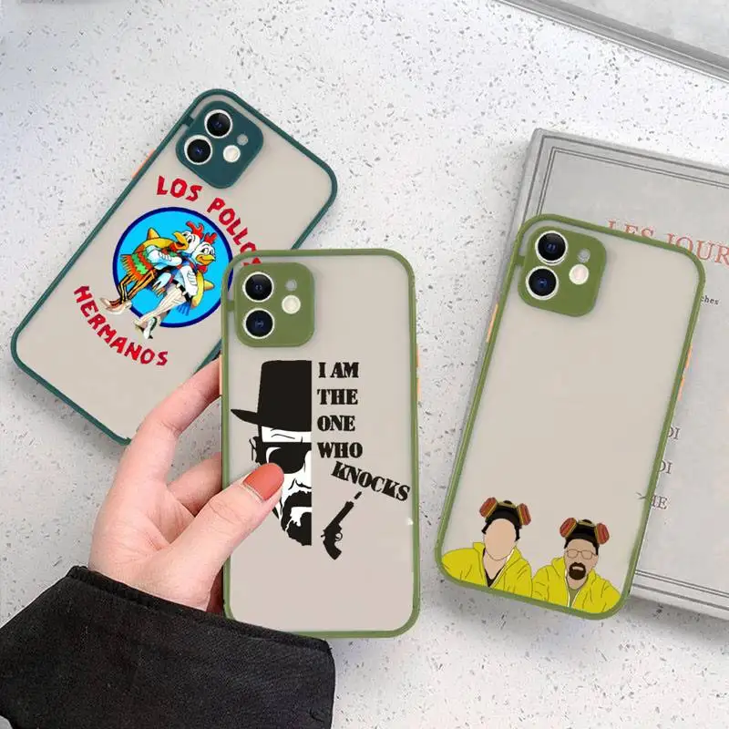 

Breaking Bad tv show Phone Case matte transparent For iphone 14 11 12 13 plus mini x xs xr pro max cover