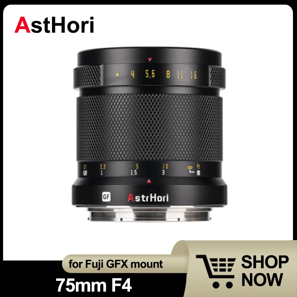 Объектив с ручным фокусом для Fuji GFX100 GFX100S GFX50 S GFX50 R