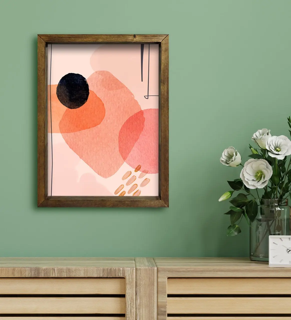 

BK Подарочный гостиничный стол с рамой из натурального массива дерева, 30x40 см-102