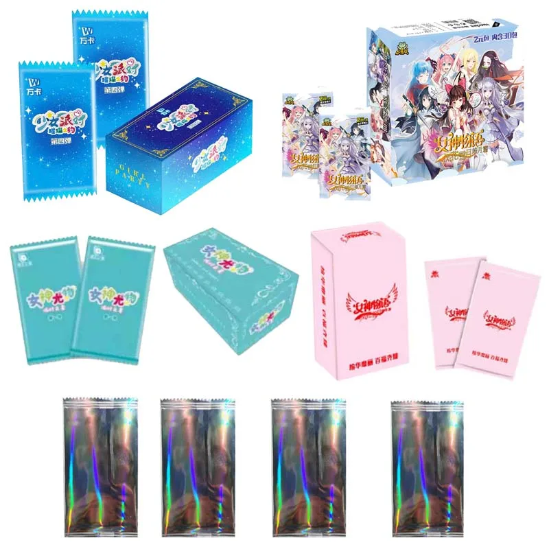 Коллекционная карточка история богини падающие гусиные рандомные игрушки