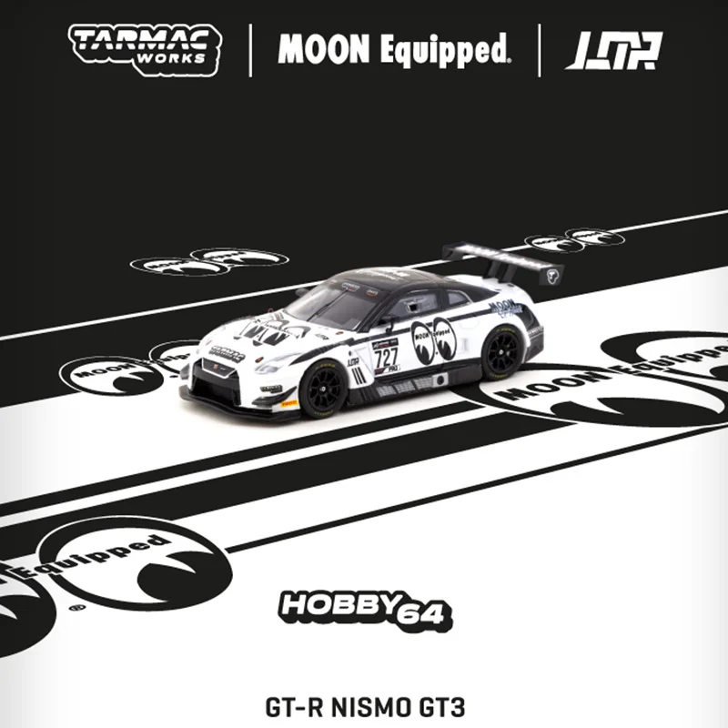 

Tarmac Works 1:64 GTR R35 NISMO GT3 Moon Eye Equipped Alloy Diorama Car Model Collection Miniature Carros Toys In Stock TW