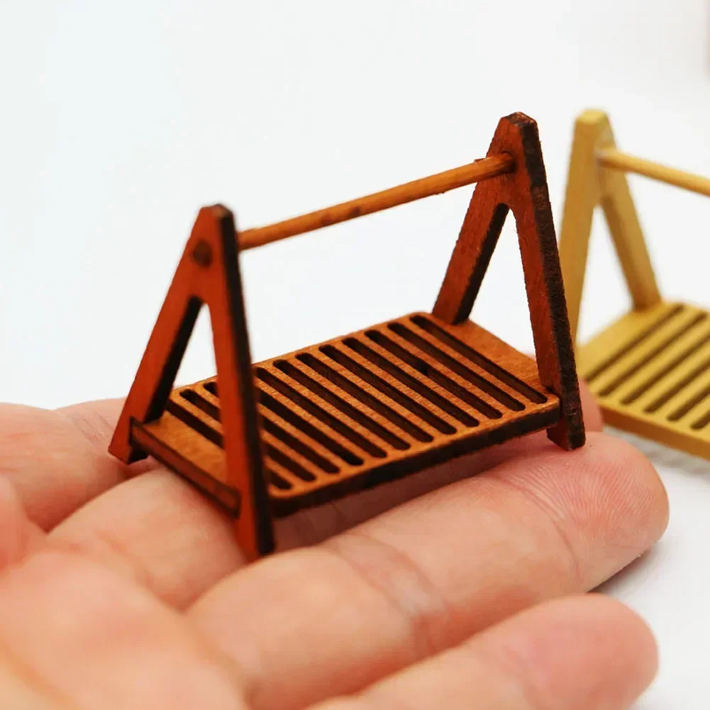 1 шт. 1:12 кукольный домик миниатюрная деревянная подставка для хлеба полка торта