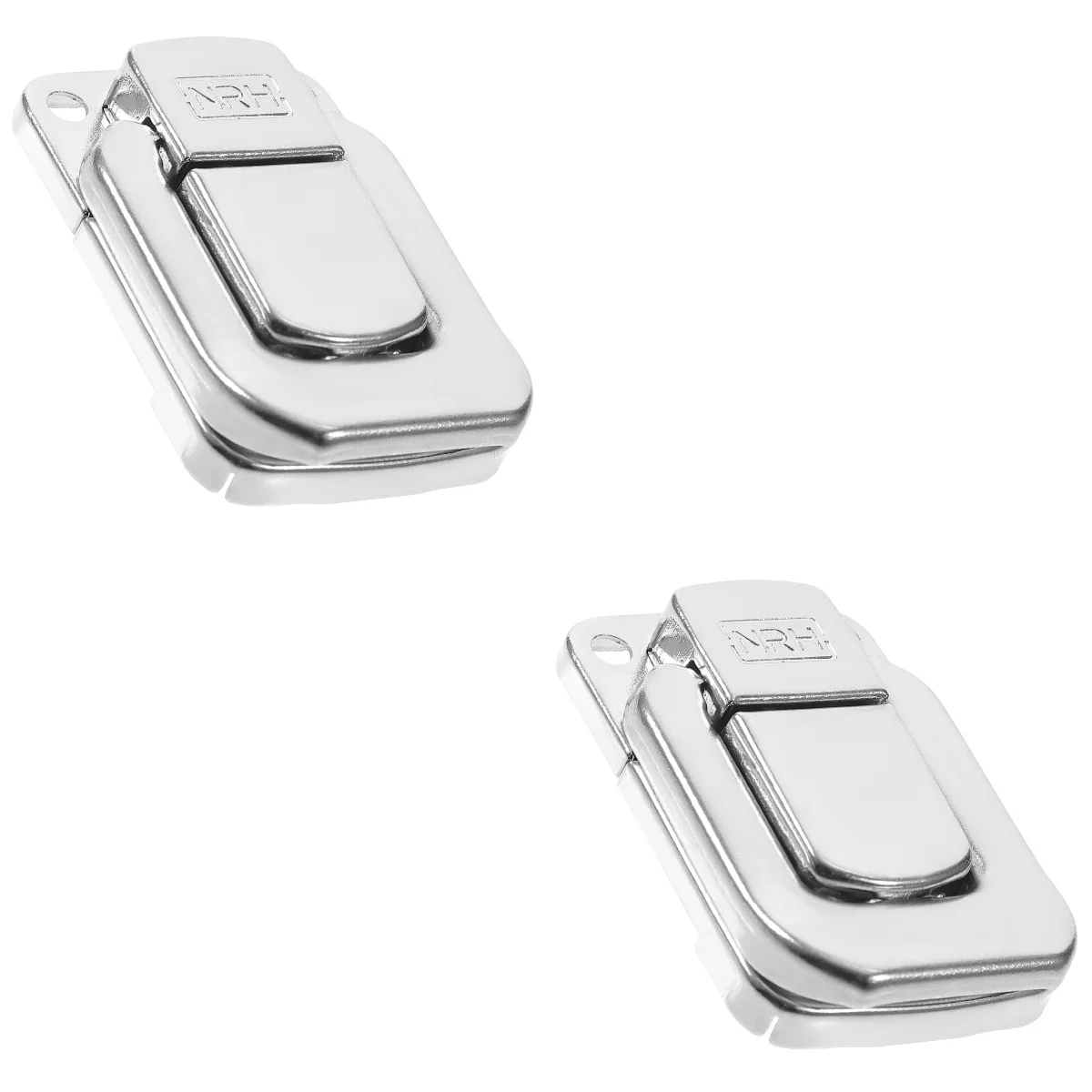 

6 Pcs Iron Latch Metal Suitcase Bag Latches Hook Locks Musical Instrument Luggage