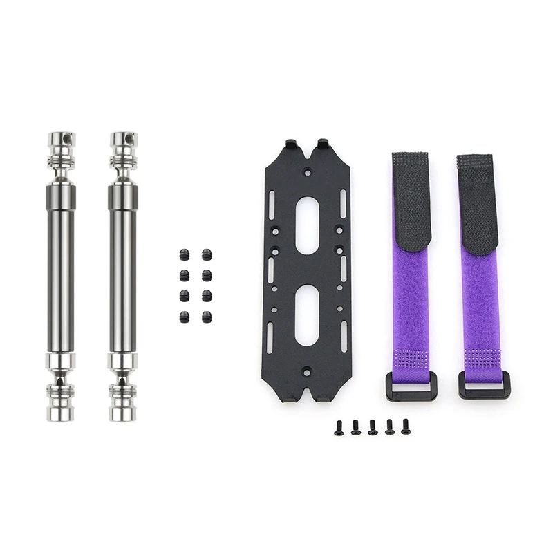 

2 шт. металлический приводной вал CVD 110-160 мм титановый с металлическим аккумуляторным лотком, Монтажная пластина, кронштейн, Расширительная ...