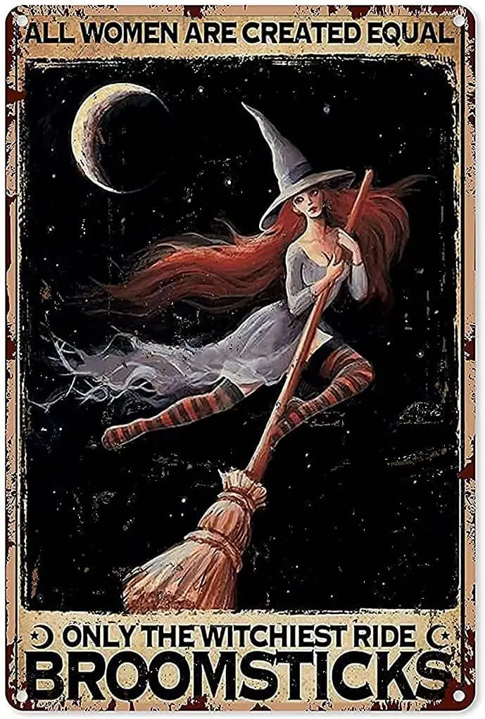 

Металлическая вывеска The Witchiest Ride