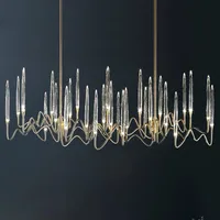 2022 modern luxury led crystal chandelier wedding decoration tree branch lamp for dining room bedroom photo lamp