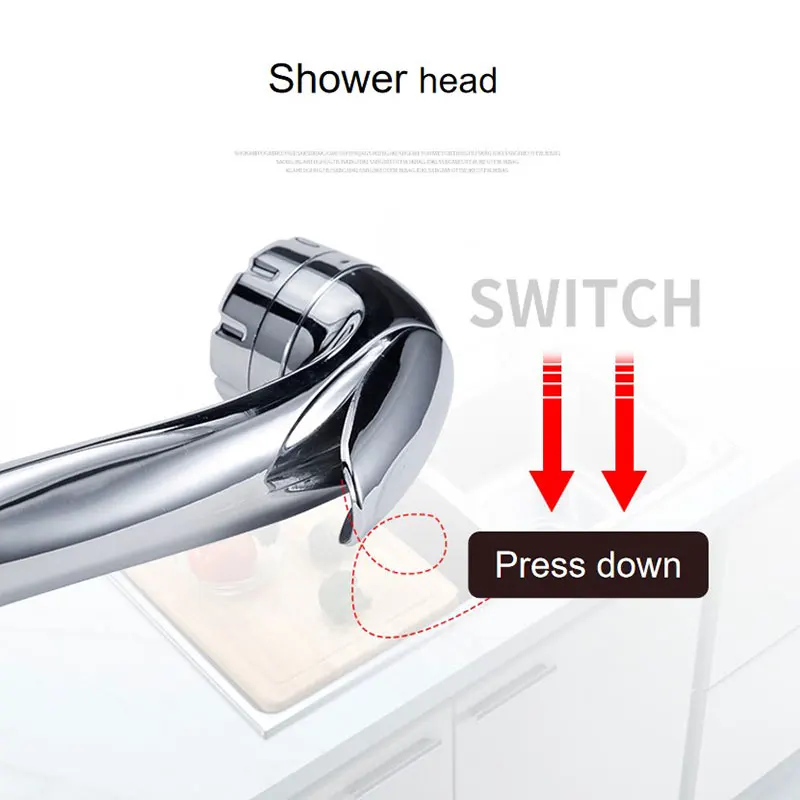 Аксессуары для кемпера регулируемая водонепроницаемая насадка душа Supercharge.