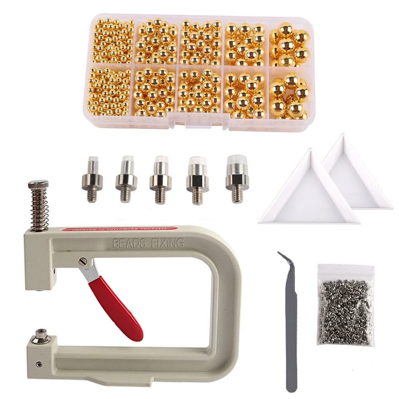 

Pearl Setting Machine Pearl Rivet Buttons Pearl Handmade Tools For Hats/Shoes/Clothes/ Setting Machine DIY Accessories