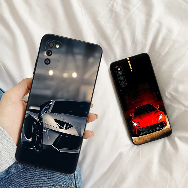 Чехол для телефона Samsung A40 A51 A52 A53 A54 A71 A72 A73 A74 A41 A42 A31 A32 A33 A34 A50 70 Черный силиконовый