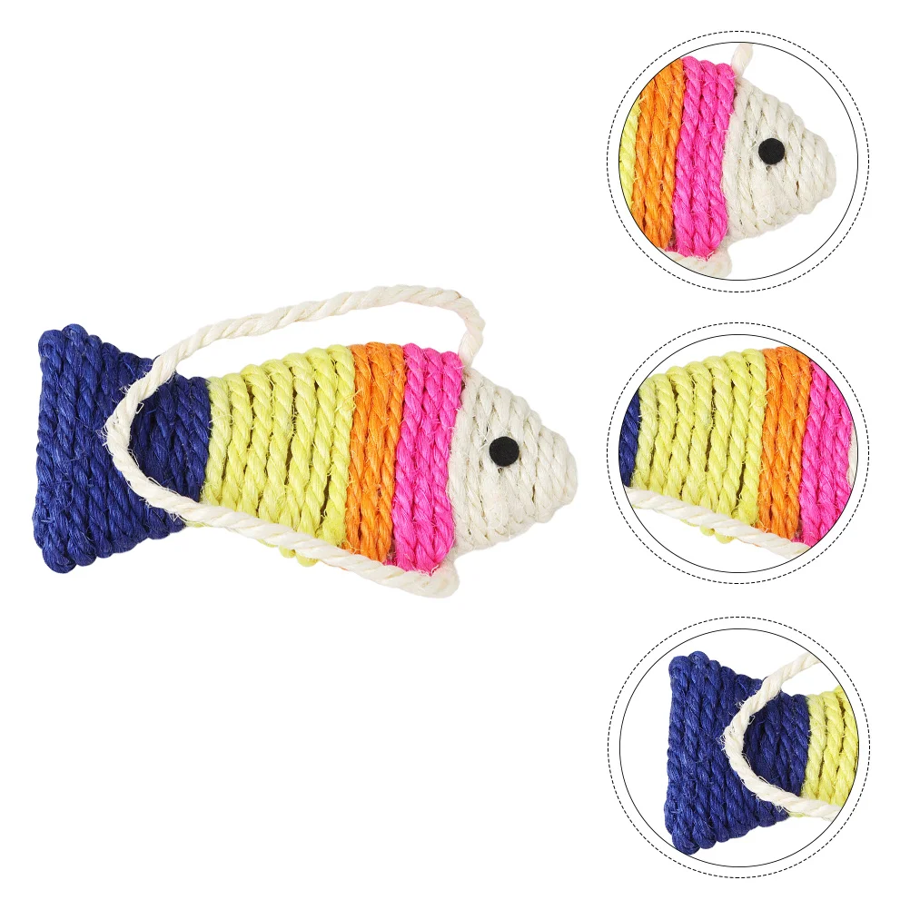 

Cat Toy Scratching Sisal Scratch Pad Board Kitten Chew Toys Scratcher Corrugated Exercise Mats Claw Paper Grinding Cats Dog