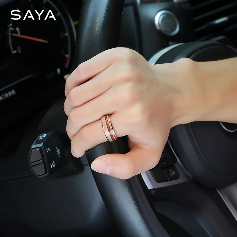 Tungsten Carbide Rings for Men Inlay Hawaiian Wood Fashion Engagement Wedding Bands Anniversary Jewelry Gift,Free Shipping