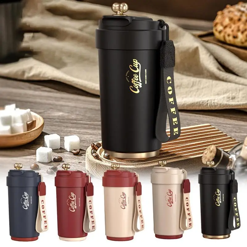 

Smart Travel Mug Intelligent Insulated Mug With Lcd Display Long-Lasting Insulation Stainless Steel Liner Dishwasher Safe And