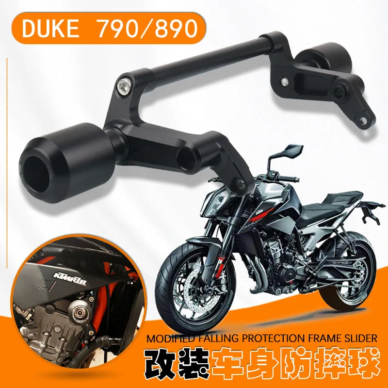 

For DUKE790 DUKE890 DUKE 790 890 2018-2022 Motorcycle Falling Protection Frame Slider Fairing Guard Anti Crash Pad Protector