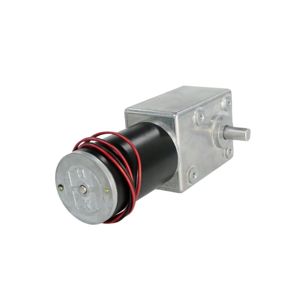 IE2 12V 24V Motor High Torque Low Speed Worm Reducer Gear Self-lock Powerful Long Metal DC 6-24V 30W Brush Wholesale - купить по