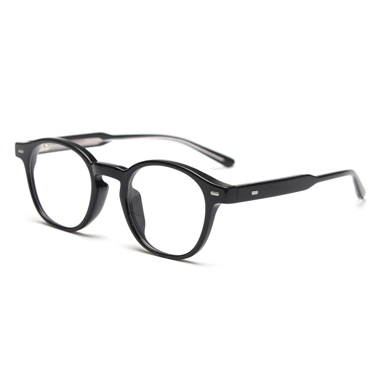 

New Fashion Retro Optical Plano Eyeglasses for Men and Women Korean Stylish Computer Glasses Round Frame