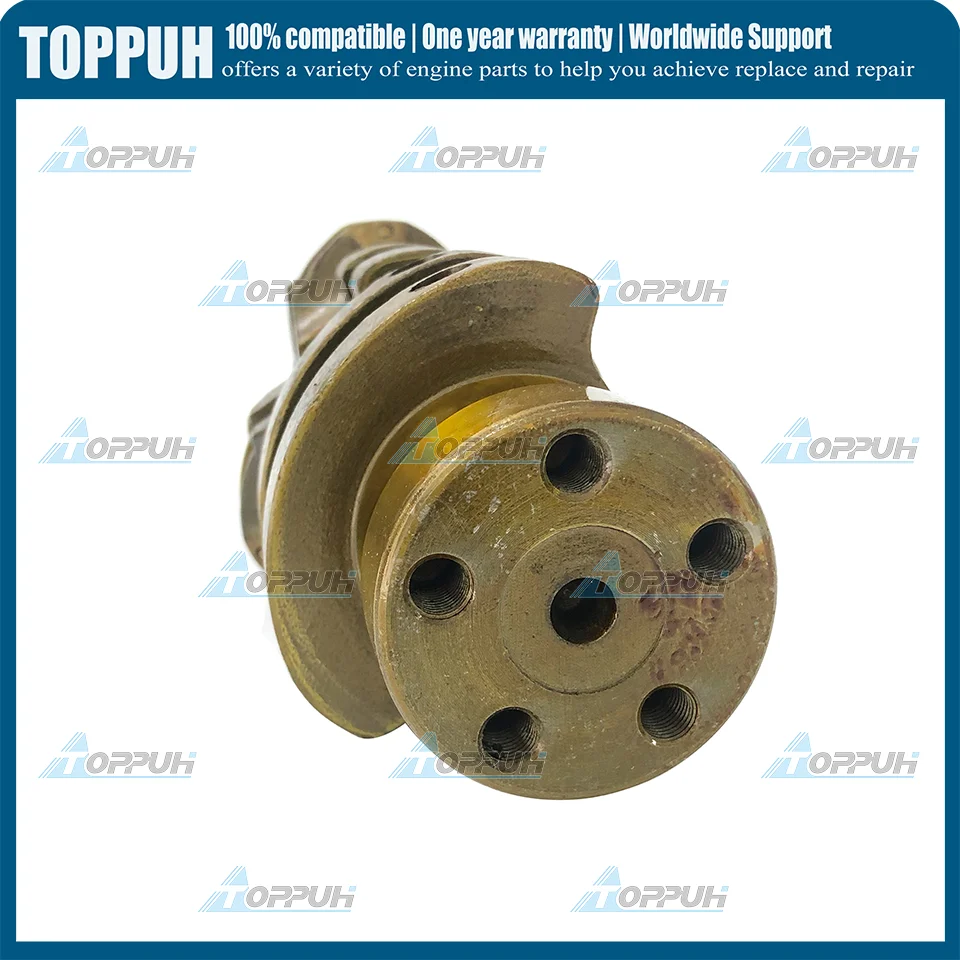 Высококачественные детали двигателя TOPPUH D902 1G962-23012 для коленчатого вала Kubota