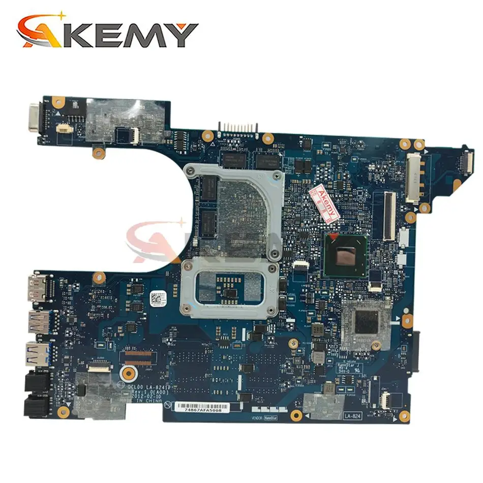 Akemy QCL00 LA-8241P материнская плата CN-06D5DG 06D5DG 6D5DG для For DELL Inspiron 15R 5520 7520 ноутбука HD7670M |
