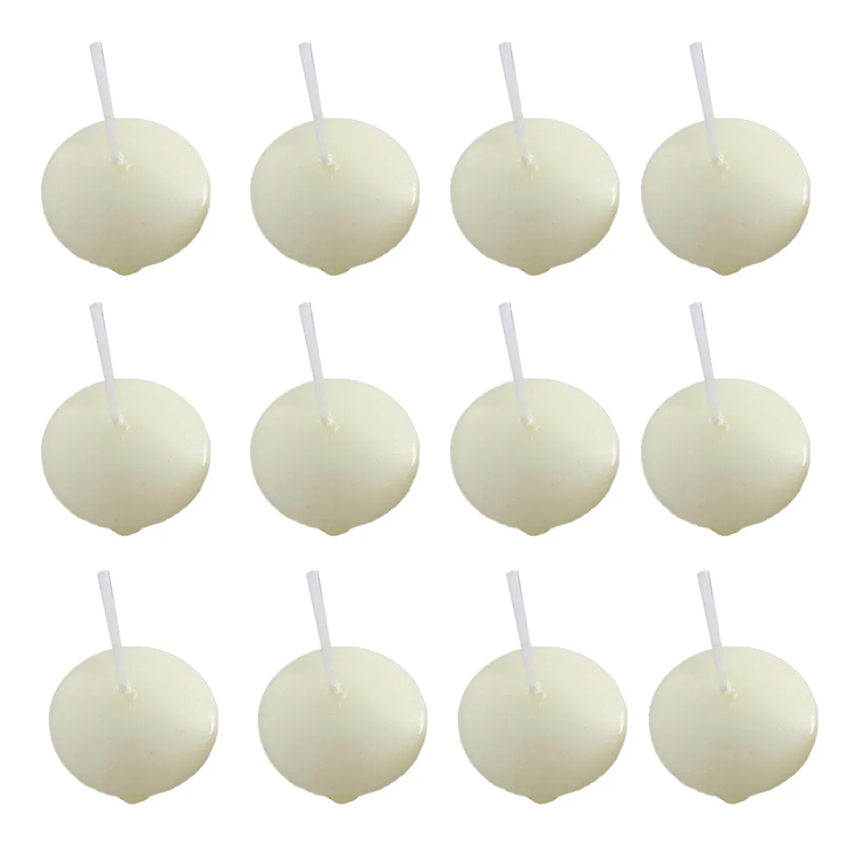 

50Pcs Wedding Supplies Mini Floating Candles Romantic Party Decoration for Event New Year Christmas