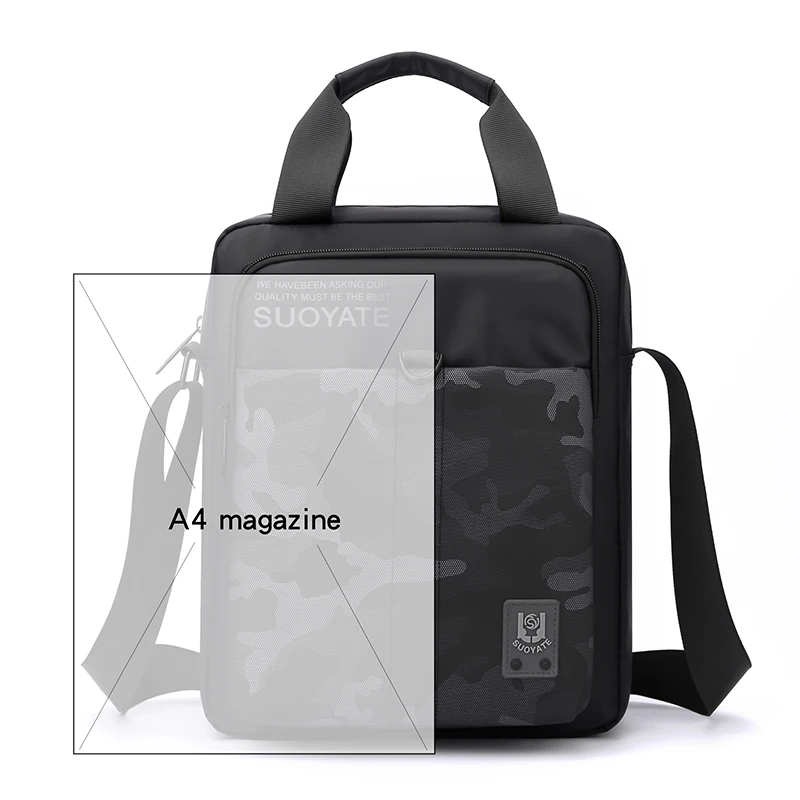 Large Capacity Shoulder Bags for Men High Quality Business Commuter Handbag Outdoor Travel Oxford Cloth Messenger Bag Sac Homme