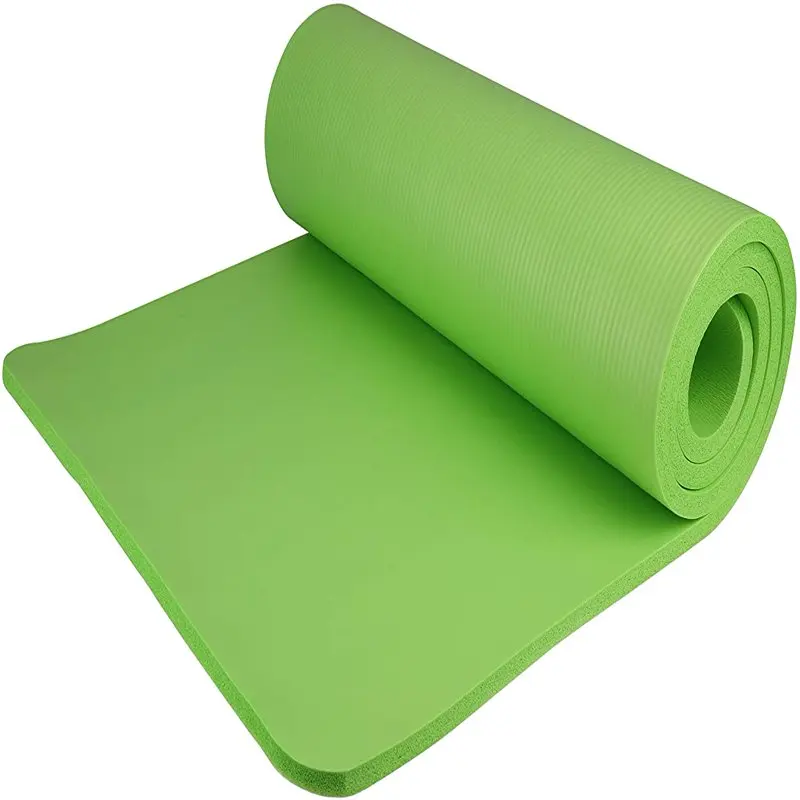 

Slip Thick Yoga Mat 1/2 In. Thick with Carrying Strap, Green, 400-151