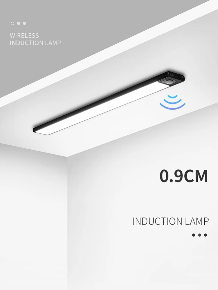 

USB LED Lamp Under Cabinet Motion Sensor Night Closet Kitchen Light
