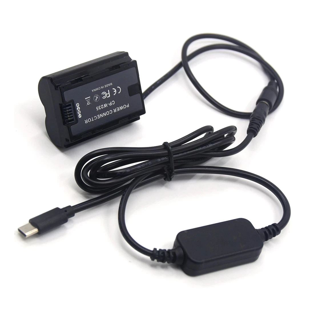 

NP-W235 Батарея-пустышка CP-W235 Переходник постоянного тока USB Type C Преобразователь USB-PD в кабель постоянного тока для цифровых камер FUJIFILM X-T4 XT4