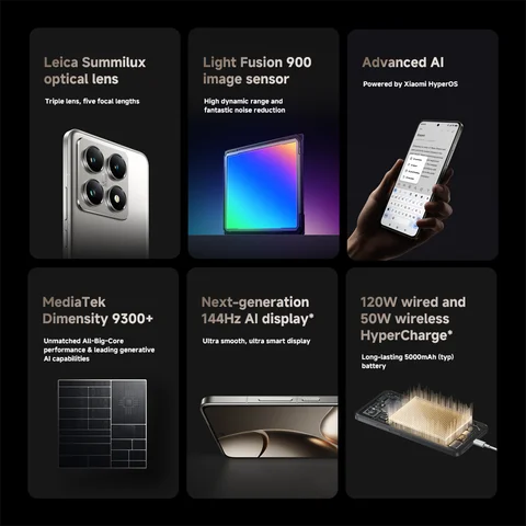 Смартфон Xiaomi 14T Pro, 12/256ГБ, 12/512ГБ, global