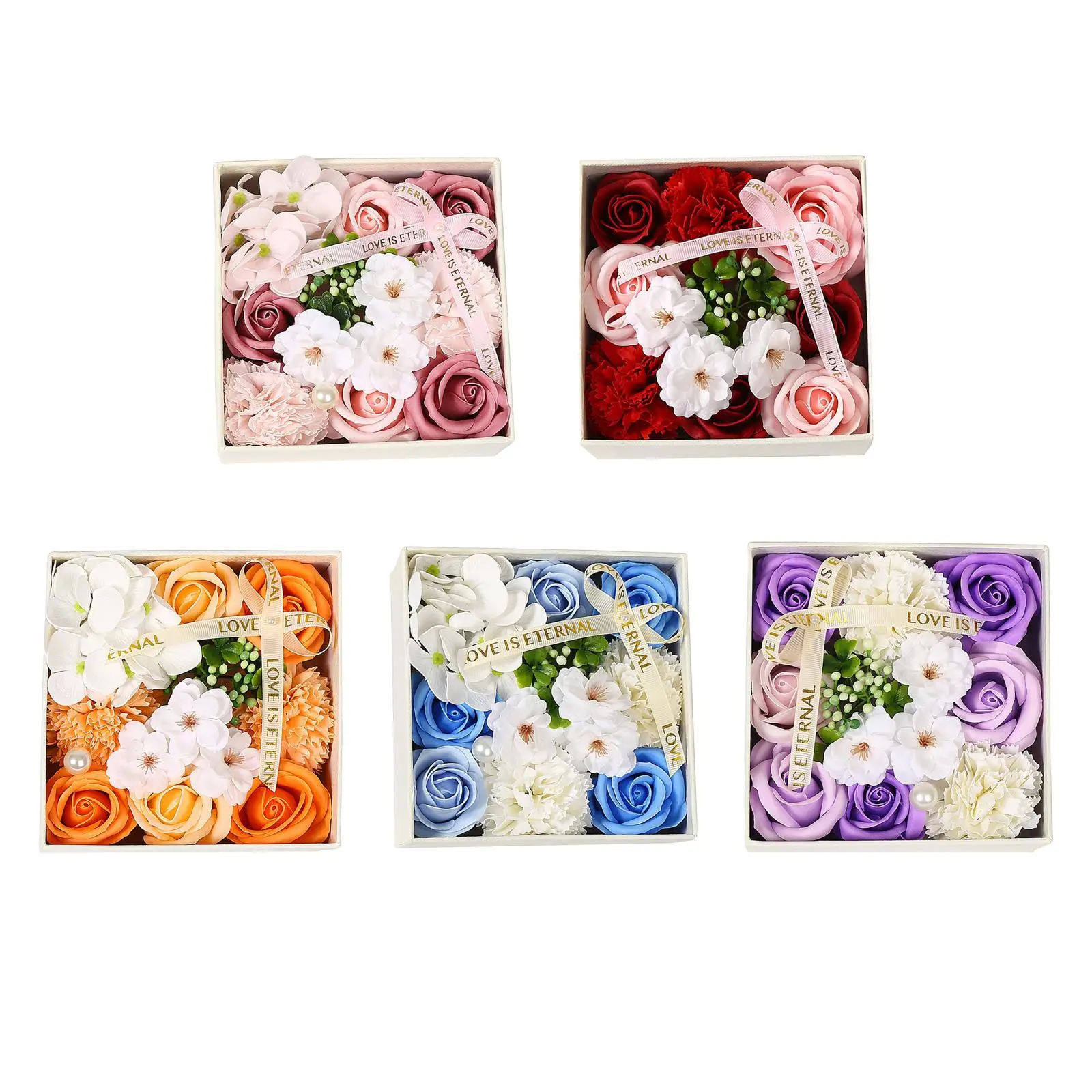 Романтический ароматерапевтический искусственный цветочный орнамент шелковые