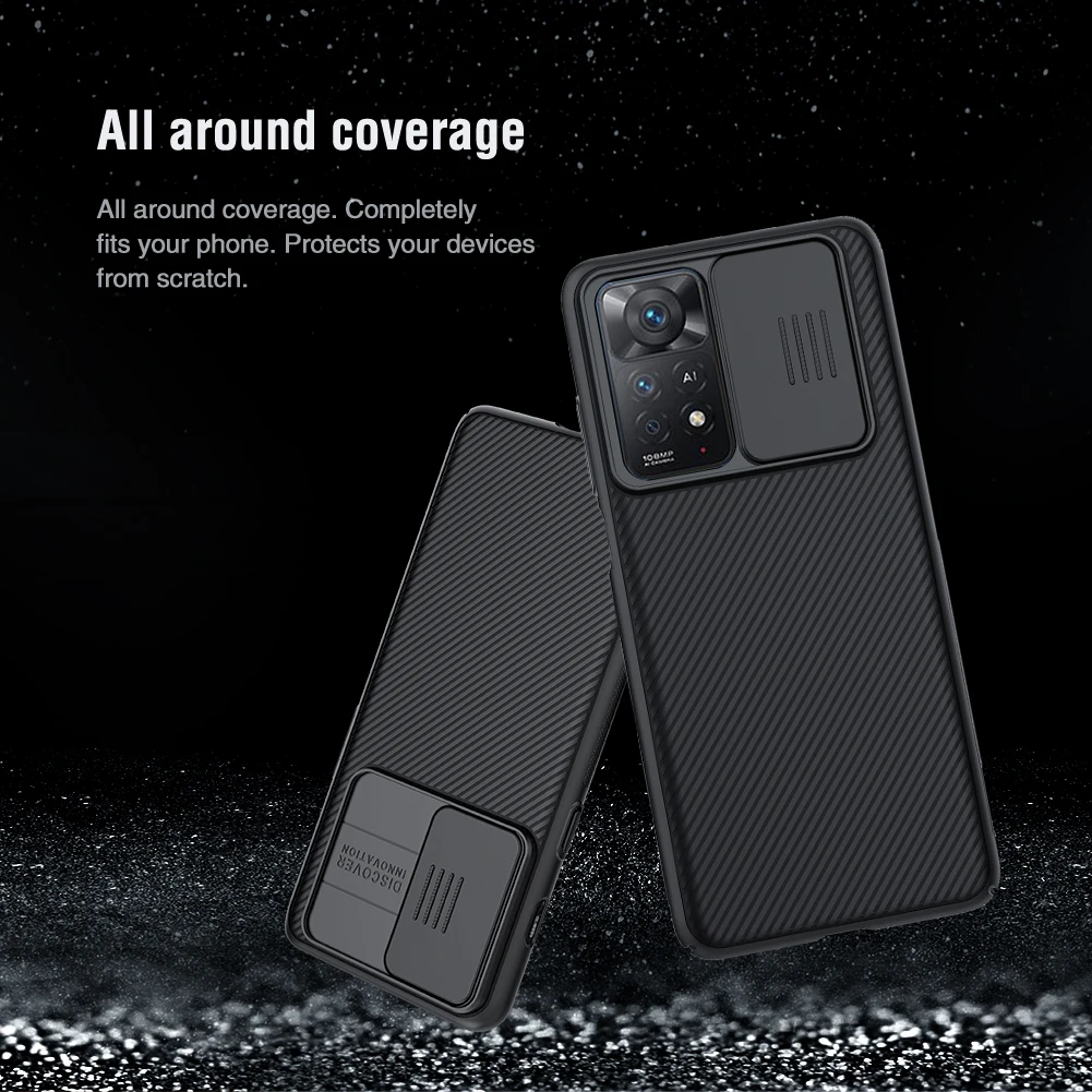 Чехол NILLKIN для Xiaomi Poco M4 Pro 4G задняя крышка защитный чехол камеры CamShield NFC |