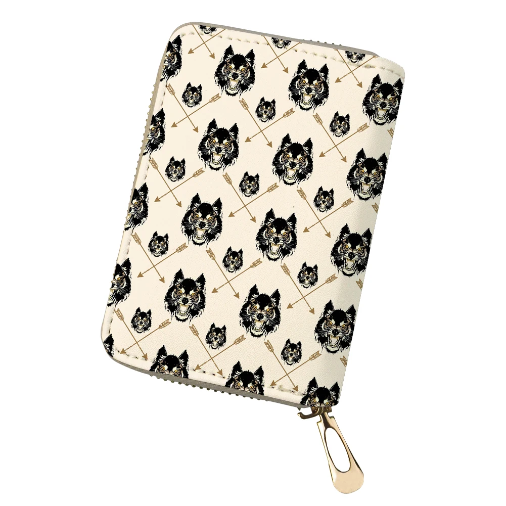 ADVOCATOR Animal Print Women's Card Bag Travel Card Case Cover Women Clutch PU Leather Custom Bag Pouch Free Shipping