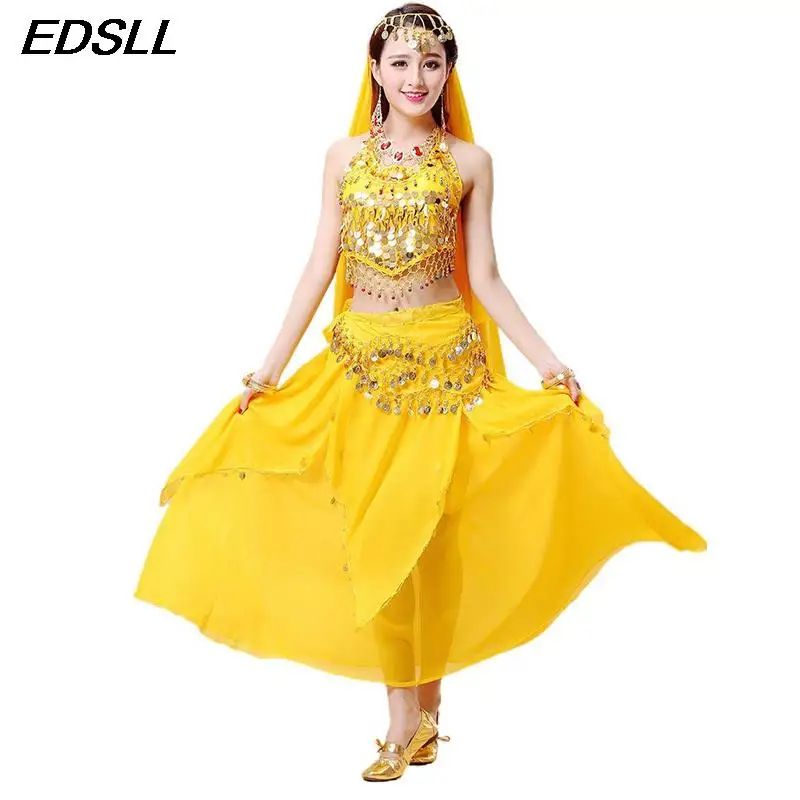 Сексуальная женская одежда для танца живота выступлений на сцене костюм