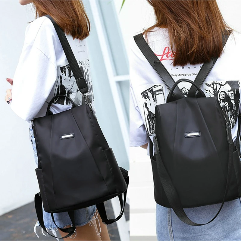 

Large Shoulder Travel Bag Multi-function Bags Anti-theft Casual Backpacks Capacity Rucksack Women Fashion School For Waterproof