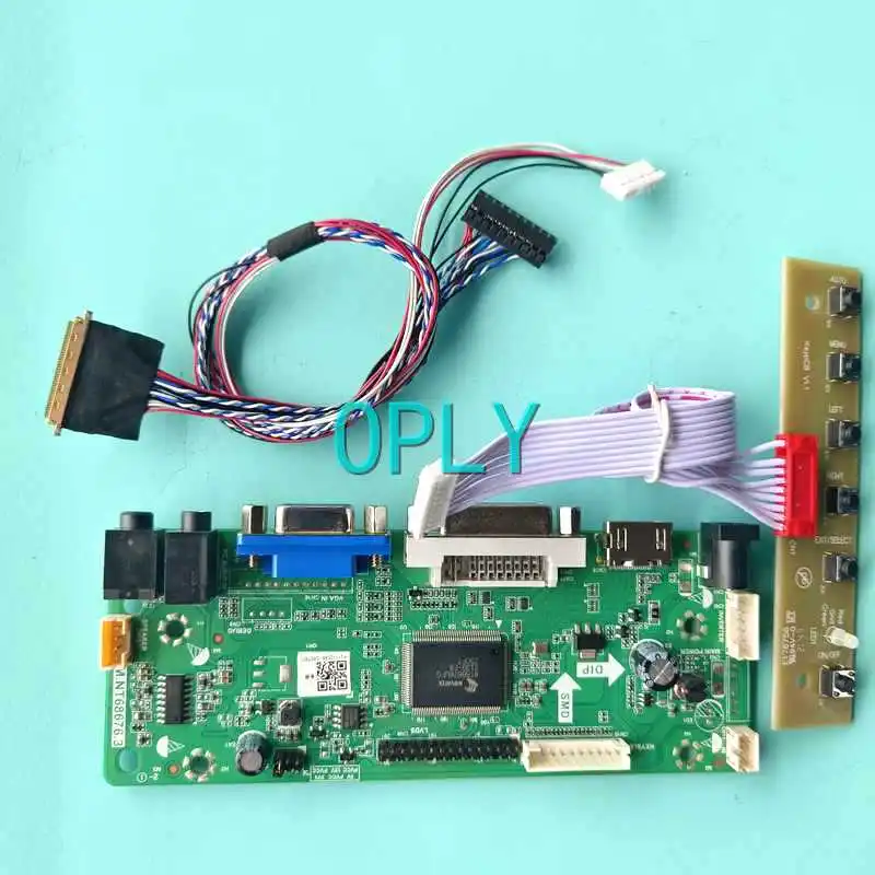 

Плата драйвера контроллера для B156XW02, B156XW03, ЖК-матрица M.NT68676, VGA, DVI, комплект «сделай сам», совместимый с HDMI, 1366*768, 15,6 ", 40-контактный LVDS