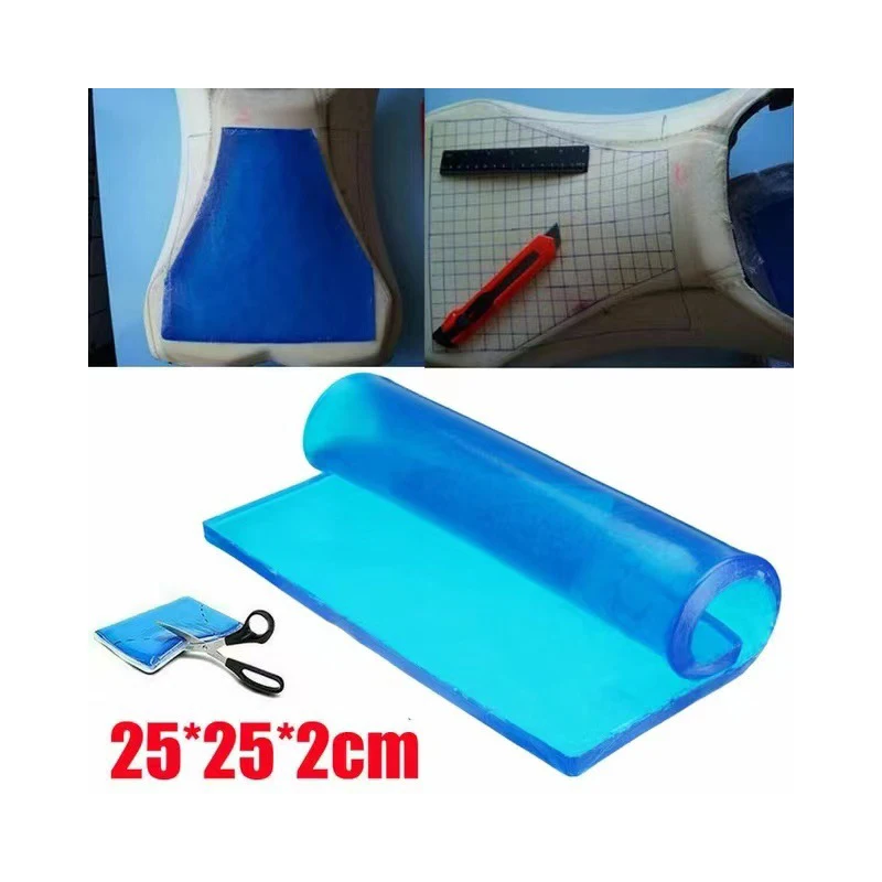 Гелевая Подушка Сиденья Мотоцикла Амортизирующая Мягкая Смоляная Для Скутера