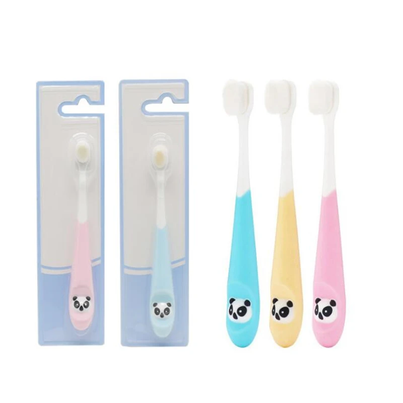 

Baby Soft-bristled Toothbrush Children Teeth Training Toothbrushes Baby Cleaning Teethers Dental Oral Hygiene Care Tooth Brush