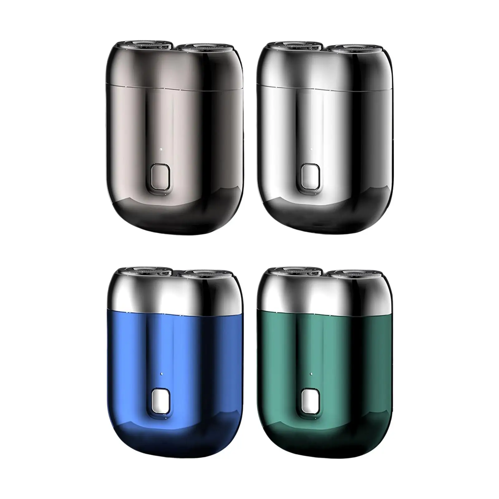 

Портативная компактная двойная плавающая головка мощностью 7500 об/мин для бритья дома и путешествий