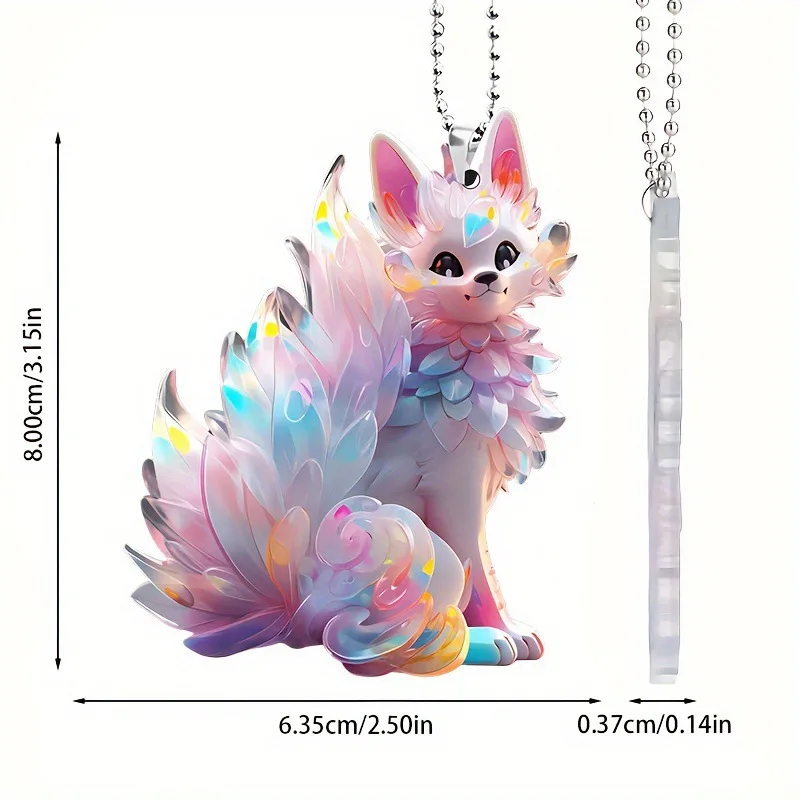 

Пластиковый автомобильный кулон лиса