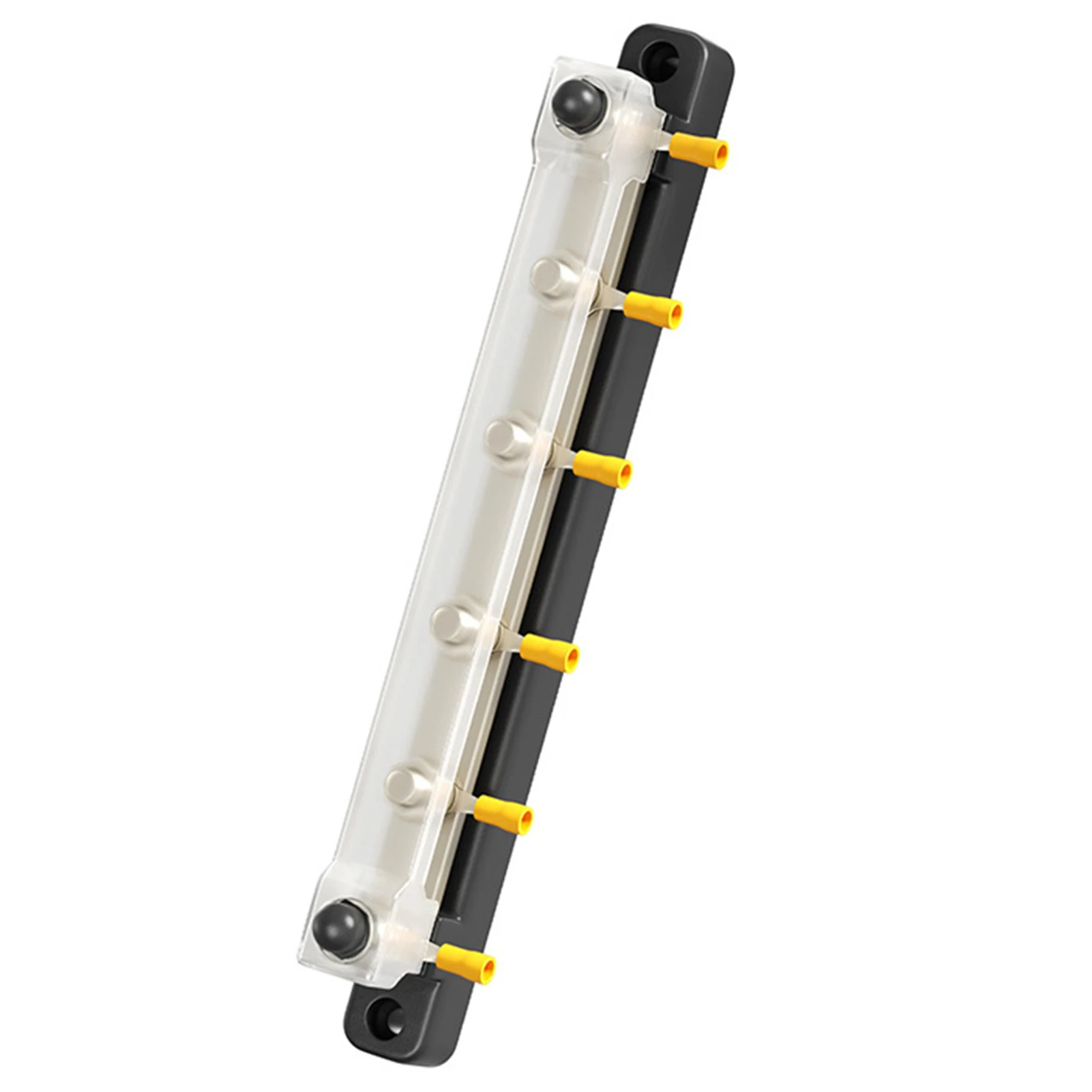 

Marine Terminal Block Terminal Strip 4 Position Terminal Block Connector Bar 4 Positions Single Row High Bridge Design Electric