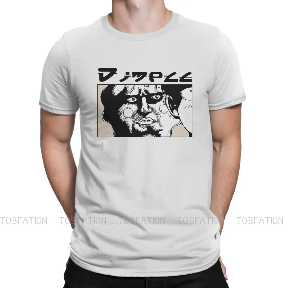 

Dimple Mob Psycho 100 Anime Tshirt Top Cotton Big Size Crewneck Men's Clothes Harajuku Men T shirt
